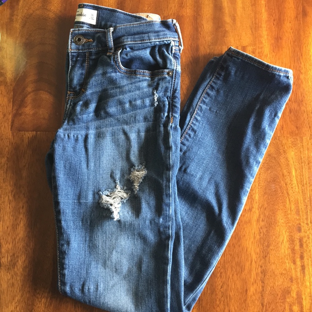 Abercrombie Kids Straight Leg Jeans Size 16